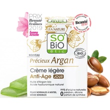 LÉA NATURE SO BiO étic Argan lehký denní krém proti stárnutí 50 ml