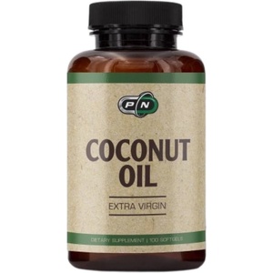 PURE Nutrition USA Organic Coconut Oil 1000 mg [100 дражета]