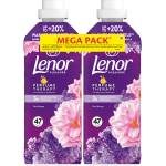 Lenor Омекотител за тъкани Lenor Аметист и Цветен букет двоен пакет 2 x 987 мл/94 бр