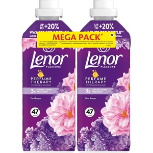 Lenor Омекотител за тъкани Lenor Аметист и Цветен букет двоен пакет 2 x 987 мл/94 бр