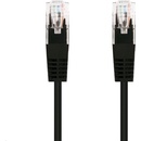 C-TECH CB-PP5-5BK patch, Cat5e, UTP, 5m, černý