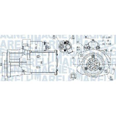 Startér MAGNETI MARELLI 063721491010