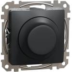 Schneider Electric ДИМЕР РОТАТИВЕН 3-370w led 3-200va sedna eph6807821 АНТРАЦИТ (sdd114501)
