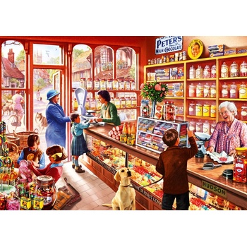 Image 1 of Bluebird Puzzle - Puzzle Crisp: Sweetshop - 1 000 piese