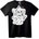 NOONEBRAND Тениска Самодива с нож и сърце - 7XL, White