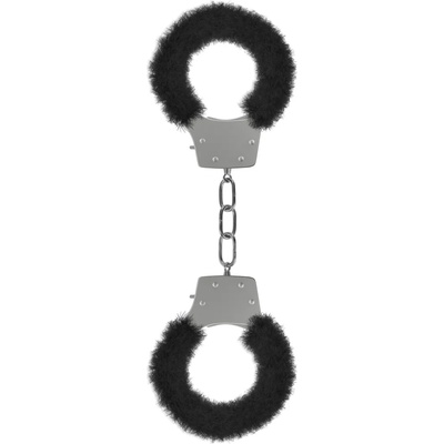 Ouch! Pleasure Handcuffs Furry Black