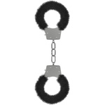 Ouch! Pleasure Handcuffs Furry Black