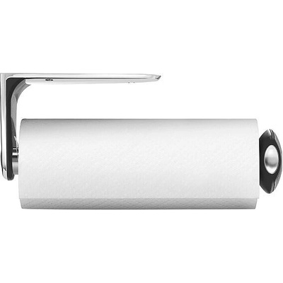Simplehuman na kuchyňské utěrky na zeď – pro role 27-28 cm, matná ocel