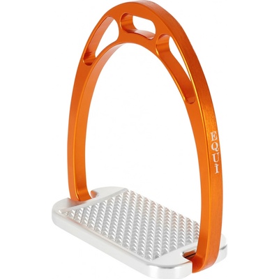 Equitaly Třmeny hliníkové Greep Soft 12,5cm orange