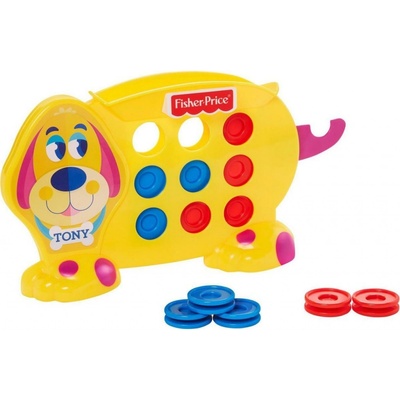 Fisher-Price Hra pro předškoláky Piškvorky s pejskem Tonym