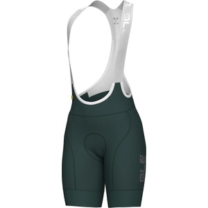 Alé Дамски клин за колоездене Alé Women's PR-E Magic Colour Bibshorts Cycling bottoms - Forest Green - размер XS (155-1482-0412)
