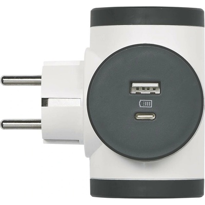 Legrand 2x2P+T USB A+C 049437