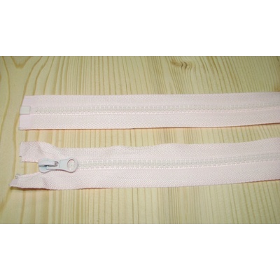 Zips kostenný ružová 5mm deliteľný 60cm
