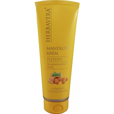 Herbavera krém na ruce Mandlový s jojobou 120 ml