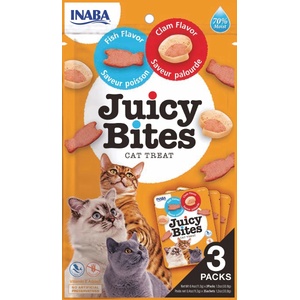 Inaba Foods Ciao Juicy Bites - Риба и миди 3x11, 3 г