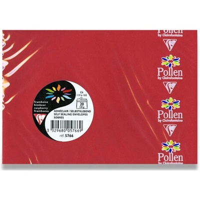Obálka CF - C6 koralová samolep. 120g. (20ks)