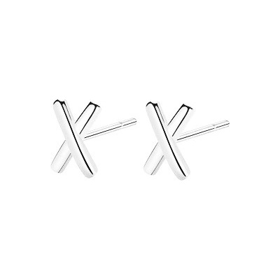 Nubis minimalistické stříbrné X NB-3555
