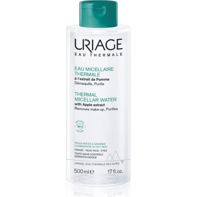 Uriage Hygiène Thermal Micellar Water - Combination to Oily Skin мицеларна почистваща вода за комбинирана към мазна кожа 500ml