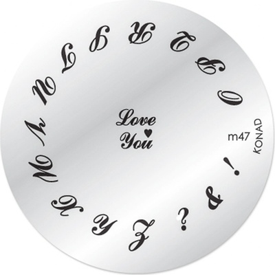 Konad zdobící destička M47