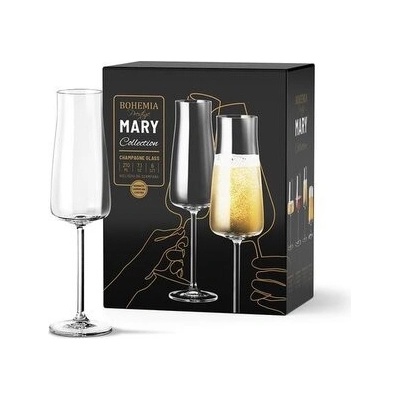 BOHEMIA PRESTIGE BOHEMIA PRESTIGE MARY SKLENICE NA ŠAMPAŇSKÉ 6 x 210 ml