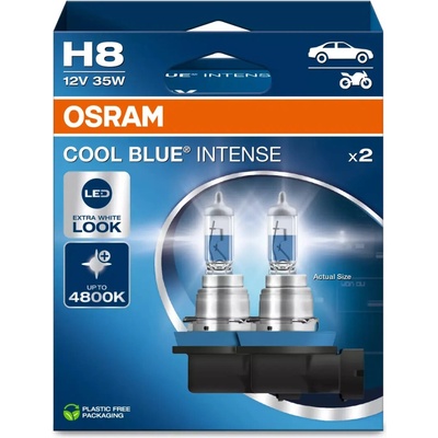 Osram Cool Intense H8 PGJ19-1 12V 35W 64212CBN-HCB 2 ks