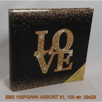 POLDOM album klas. LOVE 80 -81, 29x29 100s