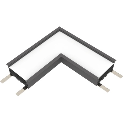 ELMARK L-КОНЕКТОР ЗА led ПРОФИЛ elmark ВМ 4000k ЧЕРЕН (99pfml40/bl)