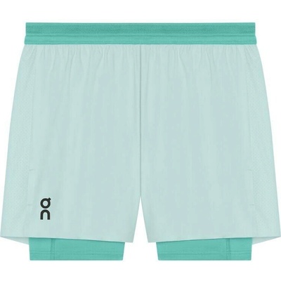 On 5" Performance 2/1 Shorts Flurry/Aquamarine