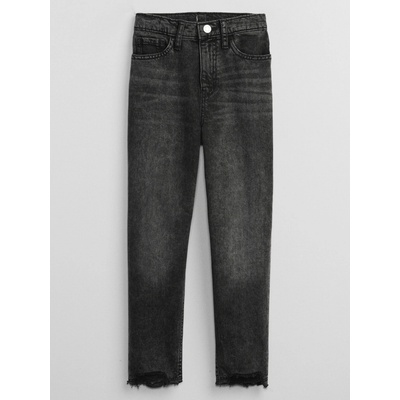 GAP detské džínsy Mom Black