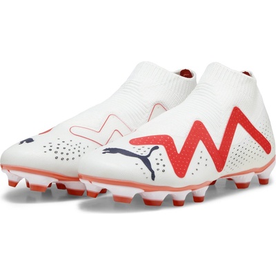 Puma FUTURE Match+ LL FG/AG bílá/červená