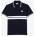 Lacoste Блуза с яка Lacoste Stripe Polo Shirt - Black G45