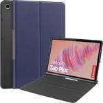 Gigapack Lenovo Tab Plus GIGAPACK Калъф вертикален, кожен ефект FLIP, странично отваряне, BLUE GP-181791 (GP-181791)