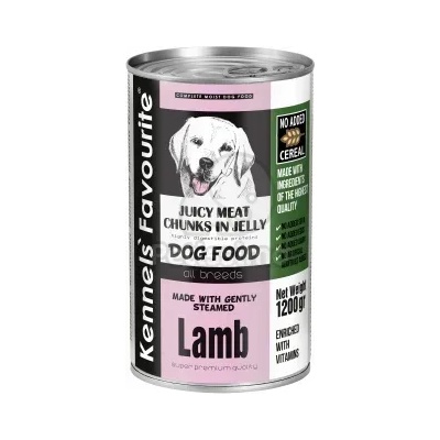 Kennels' Favourite with Lamb - Храна с Агнешко за кучета 6 x 1200 г