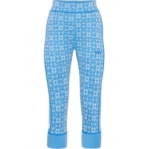 Kari Traa Дамско мериносово термобельо Kari Traa Women's Rose Capri High Waist Merino base layer - Ocean (115-1985-0812)