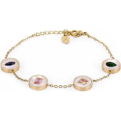 Daniel Klein Дамска гривна със седеф и кристали Daniel Klein DKJ. 3.2118-3 (DKJ.3.2118-3)