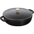 Staub Chistera kastrol s poklicí 24 cm 2,4 l černý