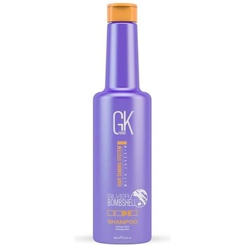 GK Hair Silver Bombshell шампоан за неутрализиране на жълти оттенъци 280 мл