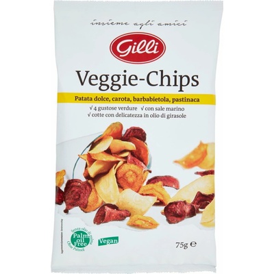 Gilli zeleninové chipsy 75 g