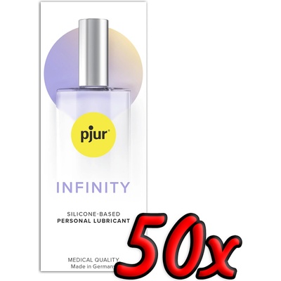 pjur INFINITY Silicone-Based Personal Lubricant 1, 5ml 50 pack