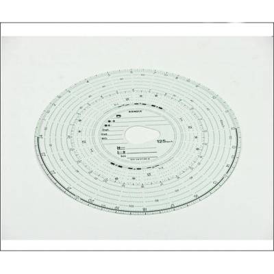 Igaz Tachografické kotúče Kienzle 125-24 4KA, 100 ks 04491
