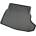 Astar Гумирана стелка за багажник за Mercedes C-Class W205 (2014+) Sedan back seat not leaning forward (not foldabl…