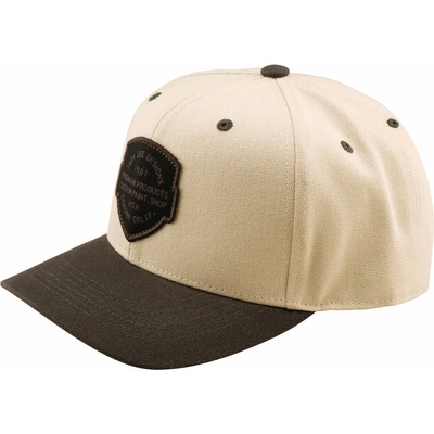 Troy Lee Designs TLD Curved Hat Imprint Pumice / Black