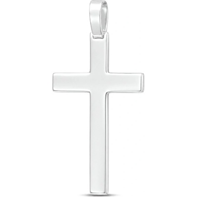 Argento Stříbrný přívěsek křížek 84987