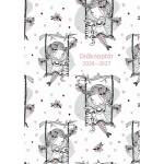 TopTimer Ученическа книжка TOPTIMER хартиена корица B/6 седмична 120x170mm Swinging girl 2026-2027 27D100J-00D (27D100J-00D)