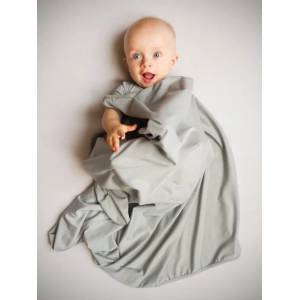 Egos Bio Baby Бебешко одеяло от бамбук Egos Bio Baby - Тип пелена, сиво (EGB1008) - ozone