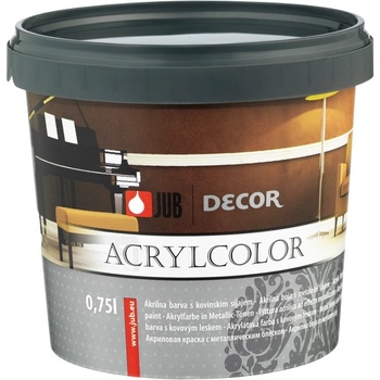 JUB ACRYLCOLOR - akrylátová fasádna farba - bronzová - 5003 - 0,75 L