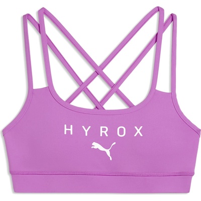 PUMA Womens Puma Hyrox Move Strappy Bra - Electric Orchid