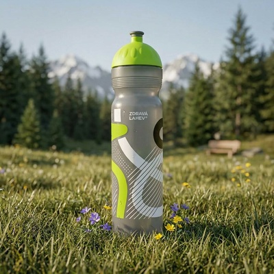 R&B Mědílek zdravá fľaša na pitie Sport Element zelená 1000 ml