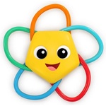 Baby Einstein Бебешка гризалка и дрънкалка 2 в 1 Baby Einstein - Морска звезда (16823)