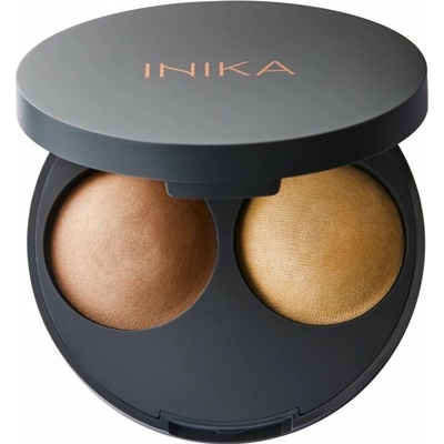 Inika Organic Bio Inika Organic Přírodní zapečené konturovací duo Almond 5 g